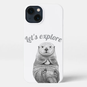 Volledig adorbs Zee otter telefoonhoesje iPhone 13 Hoesje