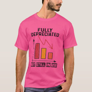 Volledig afgeschreven maar nog steeds in gebruik F T-shirt