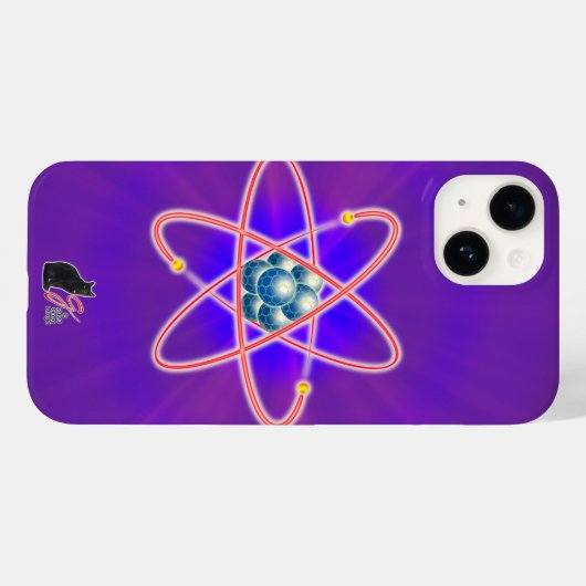 Volledig atomair Case-Mate iPhone case (Achterkant (horizontaal))