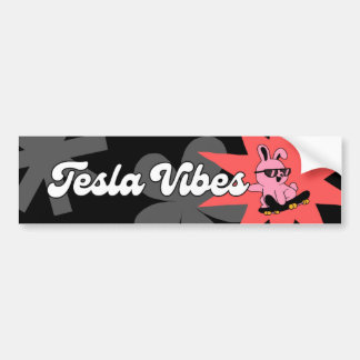 Volledig avontuurlijke sticker voor uw Tesla's bum