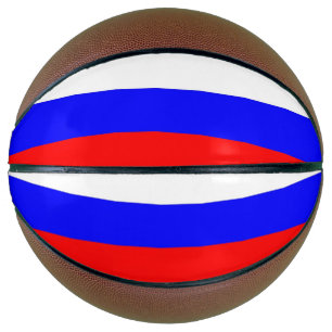 Volledig Basketball met vlag van Rusland Mini Basketbal