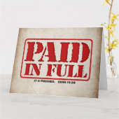 Volledig betaald kaart (Gele Bloem)