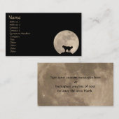 Volledig bewegend Visitekaartje personaliseer uw k (Voorkant / Achterkant)