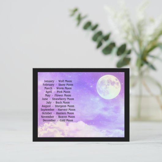 Volledig Briefkaart Moons (Staand voorkant)