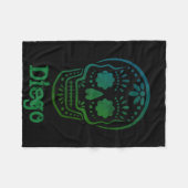 Volledig  dag van de dode Pet Blanket Fleece Deken (Voorkant (Horizontaal))