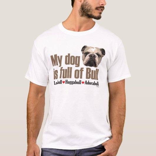 Volledig - Engelse Bulldog T-shirt (Voorkant)