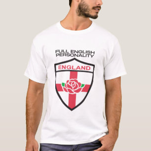 Volledig Engelse persoonlijkheid T-shirt