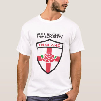 Volledig Engelse persoonlijkheid T-shirt