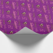 Volledig Fabulous 60th Birthday Cadeaupapier (Hoek)