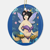 Volledig-figuur Fairy Goddess Thunder_Cove Keramisch Ornament (Links)