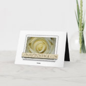 Volledig formele smoking kaart (Achterkant)