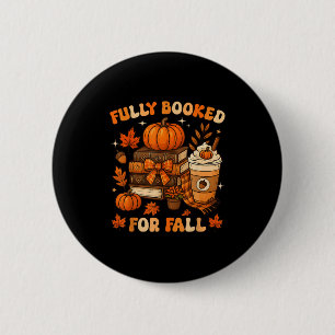 Volledig geboekt voor Herfst Boeken Pompoen Herfst Ronde Button 5,7 Cm