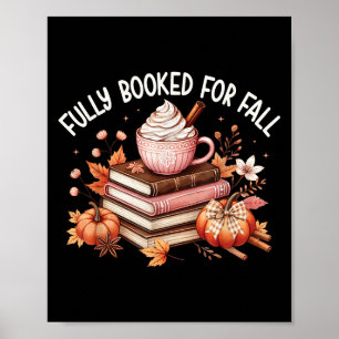 Volledig geboekt voor Herfst Gezellige Boeken Pomp Poster