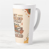 Volledig geboekte weekend design latte mok (Rechterhoek)