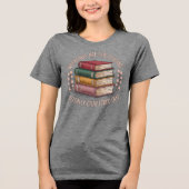 Volledig gechapterde Weekend Reader Graphic Tri-Blend Shirt (Voorkant)