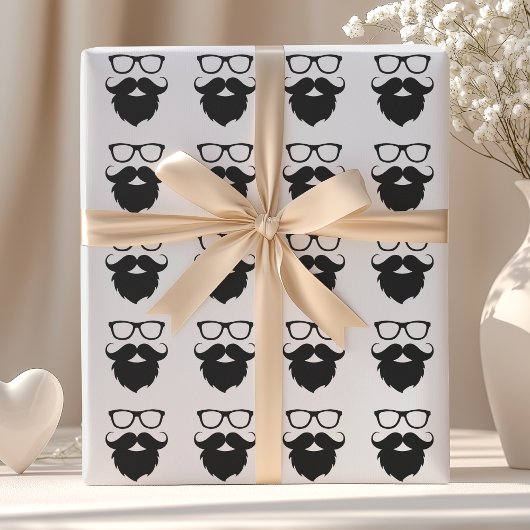 Volledig gegroeid Man Cadeaupapier