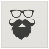 Volledig gegroeid Man Stof (Close Up)