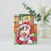 Volledig gestampt briefkaart (Staand voorkant)