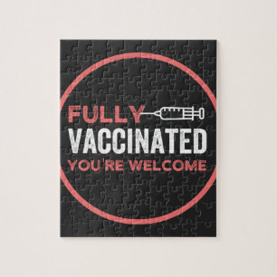 volledig gevaccineerd, gevaccineerd, vaccin, IT-en Legpuzzel
