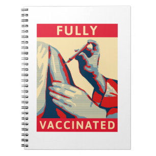 Volledig gevaccineerd notitieboek