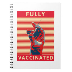 Volledig gevaccineerd notitieboek