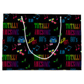 Volledig Geweldige 80-partijentas met grote cadeau Groot Cadeauzakje (Achterkant)