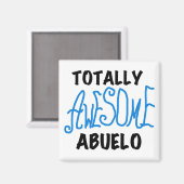 Volledig Geweldige Abuelo Tshirts en geschenken Magneet (Voorkant / Achterkant)