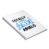 Volledig Geweldige Abuelo Tshirts en geschenken Notitieboek (Rechterzijde)