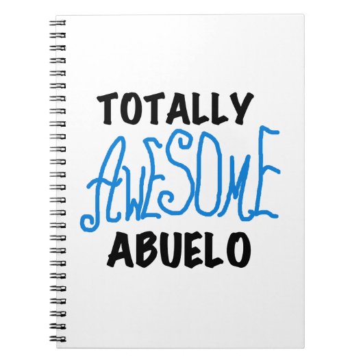 Volledig Geweldige Abuelo Tshirts en geschenken Notitieboek (Voorkant)