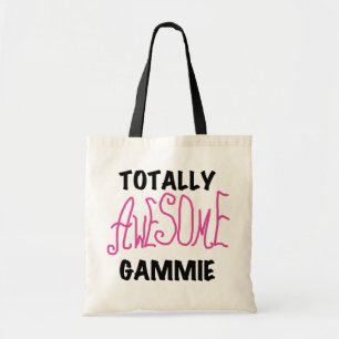 Volledig Geweldige Gammie Roze T-shirts en cadeaut Tote Bag