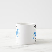 Volledig Geweldige Gram Blue Gifts Espresso Kop (Voorkant)