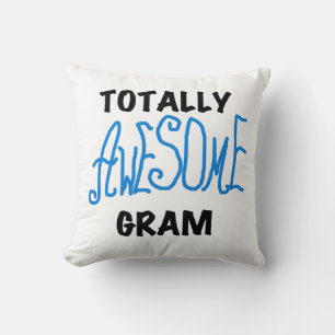 Volledig Geweldige Gram Blue Gifts Kussen