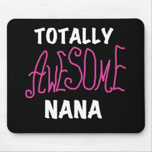 Volledig Geweldige Nana Roze T-shirts en cadeautje Muismat
