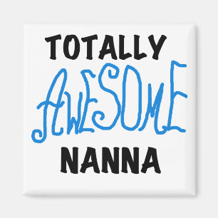 Volledig Geweldige Nanna Blue T-shirts en GIfts Magneet