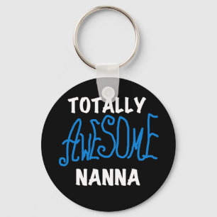 Volledig Geweldige Nanna Blue T-shirts en GIfts Sleutelhanger