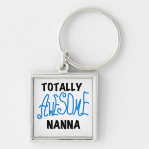 Volledig Geweldige Nanna Blue T-shirts en GIfts Sleutelhanger