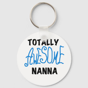 Volledig Geweldige Nanna Blue T-shirts en GIfts Sleutelhanger