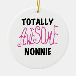 Volledig Geweldige nonnie Pink Tshirts en cadeautj Keramisch Ornament