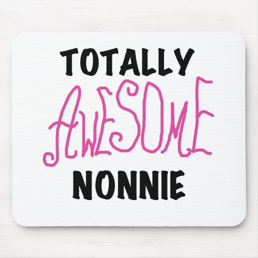 Volledig Geweldige nonnie Pink Tshirts en cadeautj Muismat (Voorkant)