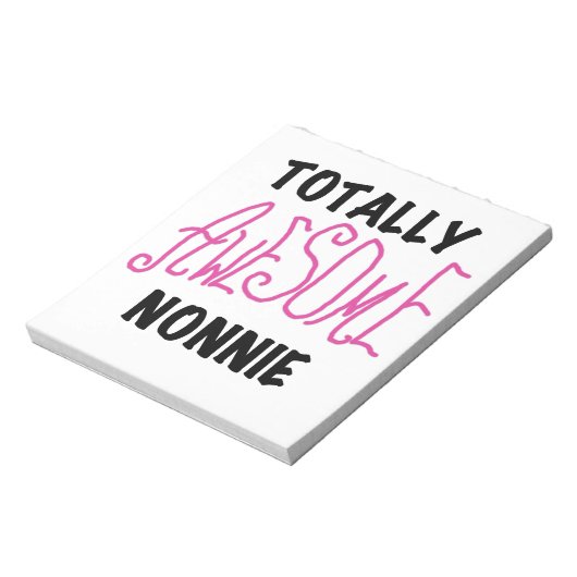 Volledig Geweldige nonnie Pink Tshirts en cadeautj Notitieblok (Gedraaid)