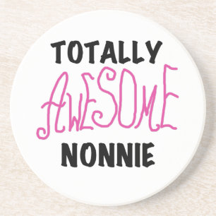 Volledig Geweldige nonnie Pink Tshirts en cadeautj Zandsteen Onderzetter