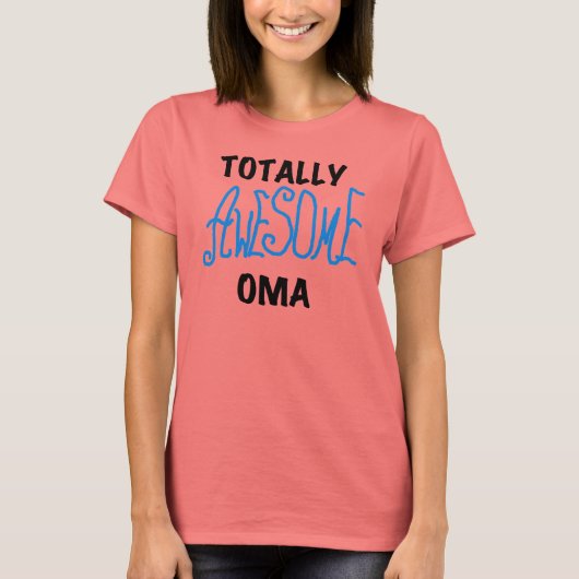 Volledig Geweldige Oma Blue T-shirts en geschenken (Voorkant)