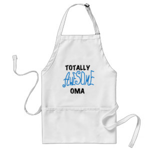 Volledig Geweldige Oma Blue T-shirts en geschenken Standaard Schort