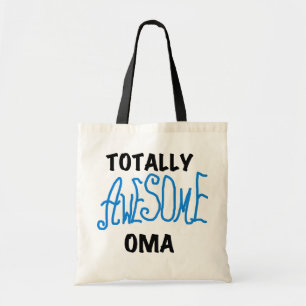 Volledig Geweldige Oma Blue T-shirts en geschenken Tote Bag