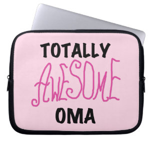 Volledig Geweldige Oma Pink T-shirts en geschenken Laptop Sleeve