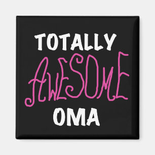 Volledig Geweldige Oma Pink T-shirts en geschenken Magneet
