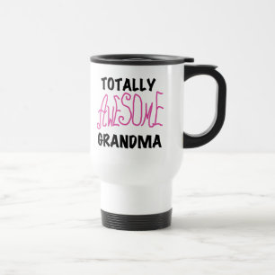Volledig Geweldige oma - roze T-shirts en cadeautj Reisbeker