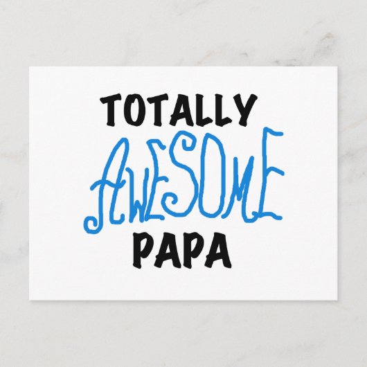Volledig Geweldige Papa T-shirts en cadeautjes Briefkaart (Voorkant)