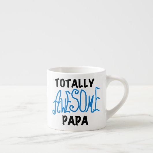 Volledig Geweldige Papa T-shirts en cadeautjes Espresso Kop (Rechts)