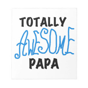 Volledig Geweldige Papa T-shirts en cadeautjes Notitieblok